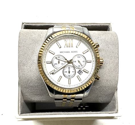 michael kors mk8344 women's lexington watch|Oversized Lexington Two.